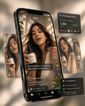 AI social media campaign videos production 
